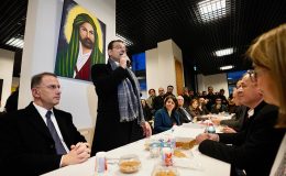 İmamoğlu, Alevi vatandaşlarla bir araya geldi