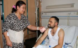 Önce babası, sonra eşi böbreğini verdi