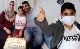 Annesinin bağışladığı böbrekle hayat buldu