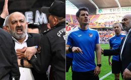 Kayserispor Başkanı Ali Çamlı’dan, hakem Halil Umut Meler’e saldırı girişimi