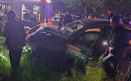 Küçük Mert, korkunç kazada camdan fırlayarak can verdi