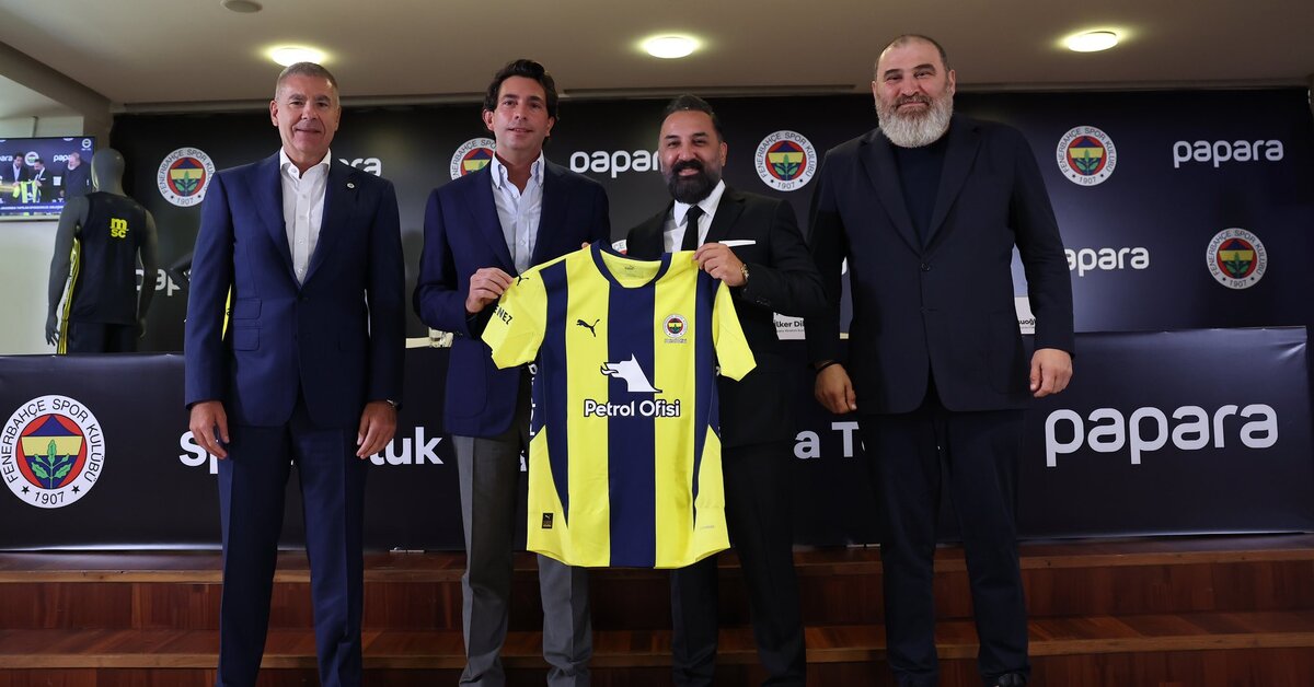 Fenerbahçe, Papara ile sponsorluk anlaşması imzaladı