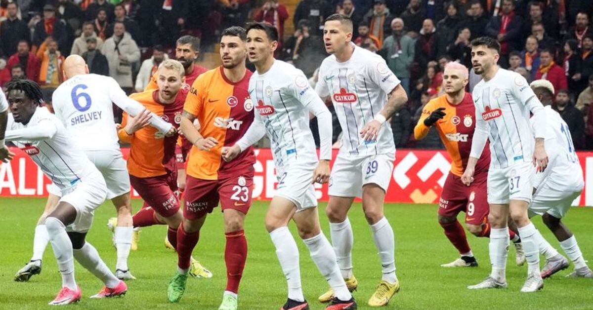 Galatasaray’ın konuğu Çaykur Rizespor